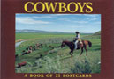 Cowboys a Book of 21 Postcards