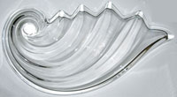Nautilus Glass Platter 