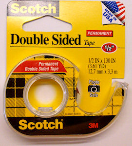 Scotch Double Sided Permanent Tape by 3M