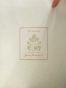 Ex-Library Stamp Inside Cover